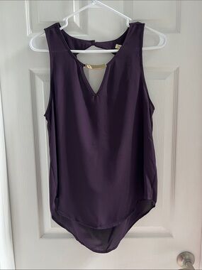 Lily White Plum V-Neck Camisole